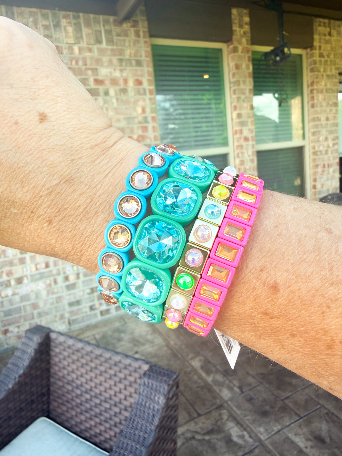 Sprinkle of Joy Pink Bracelet