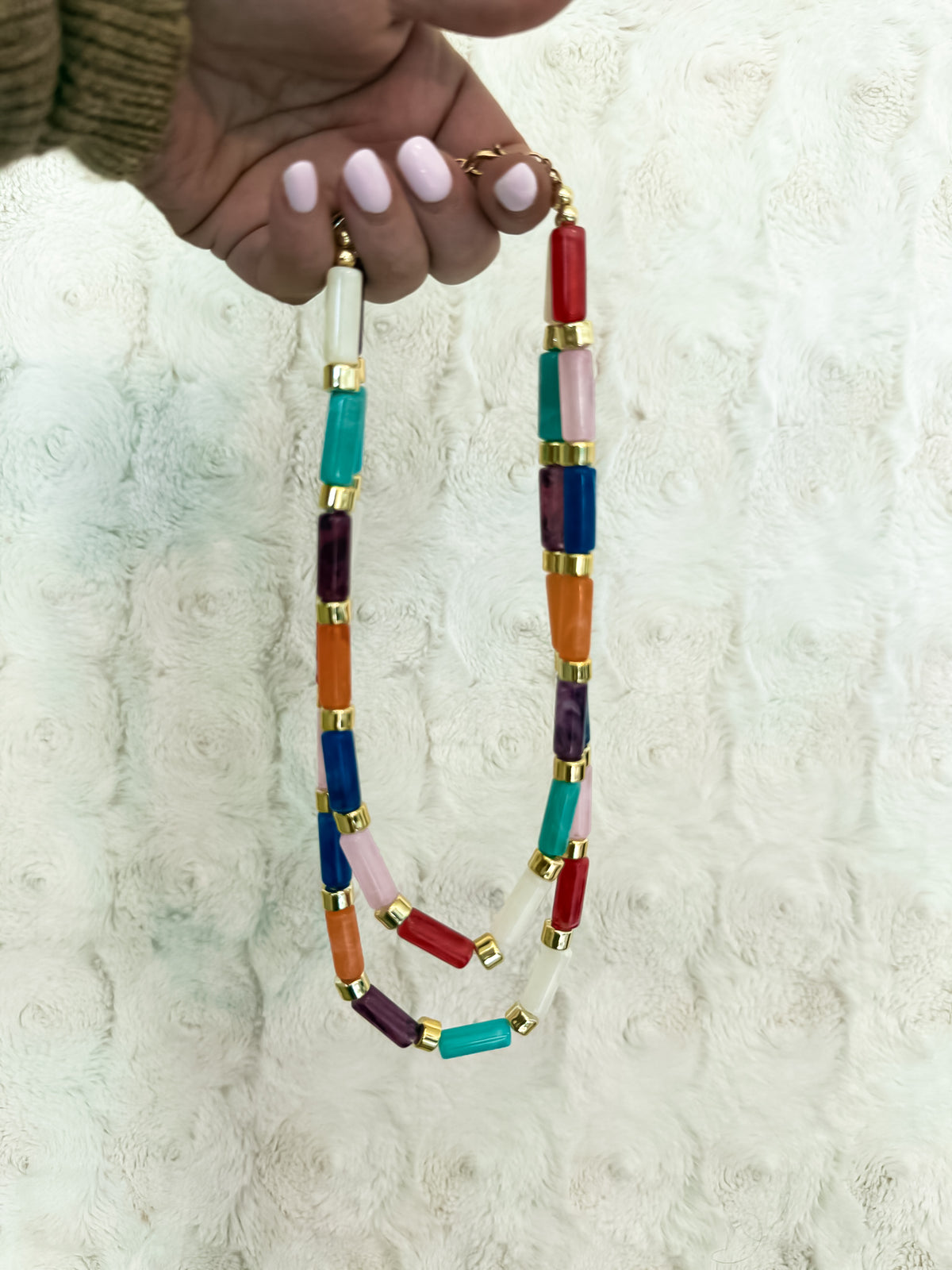 Electric Candy Bar Necklace - EmClaire Lane