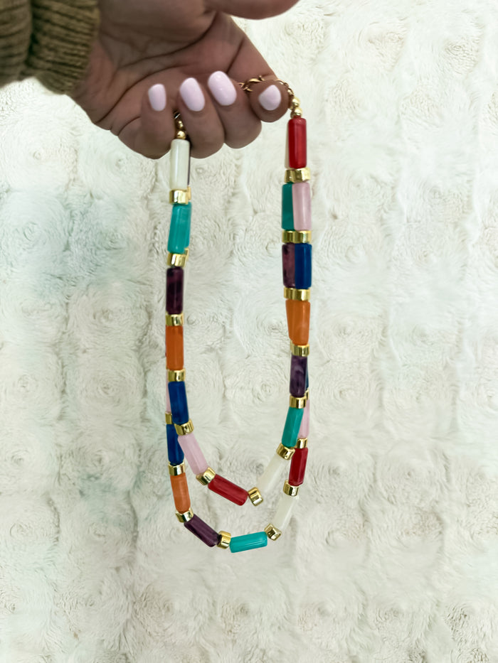 Electric Candy Bar Necklace - EmClaire Lane