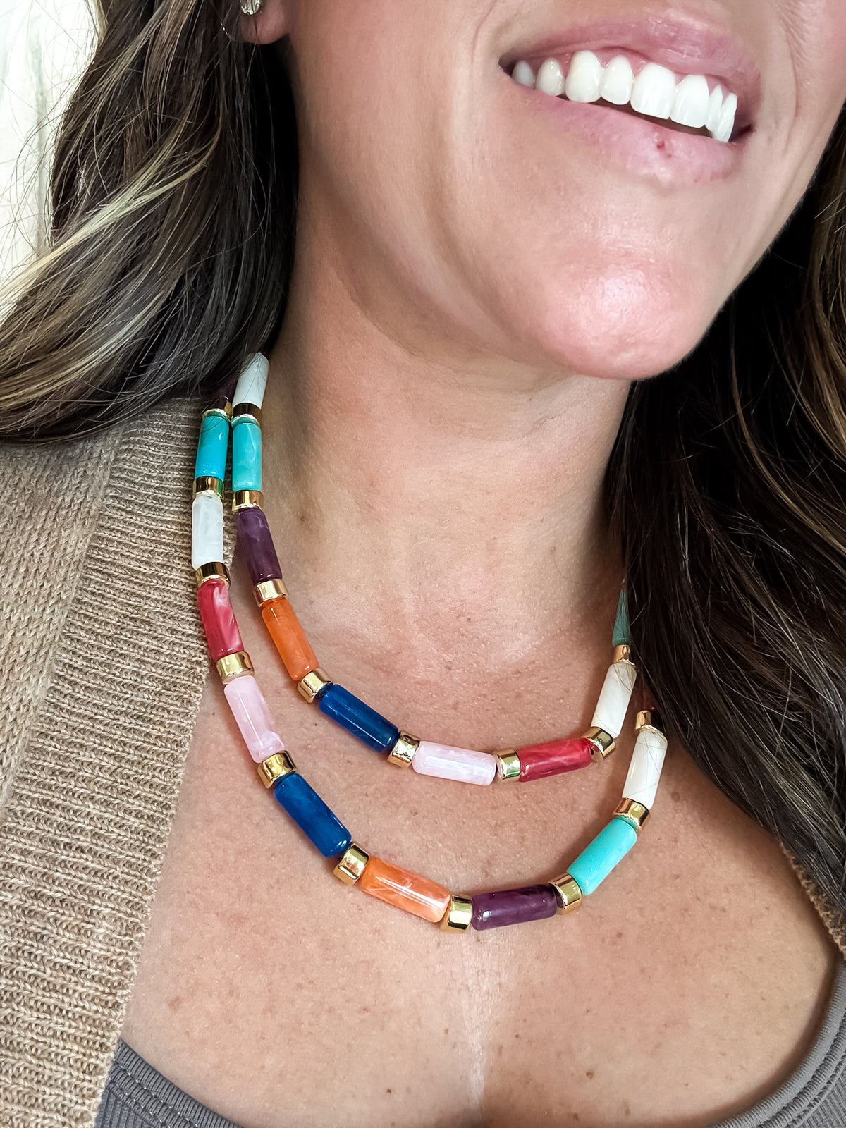 Electric Candy Bar Necklace - EmClaire Lane