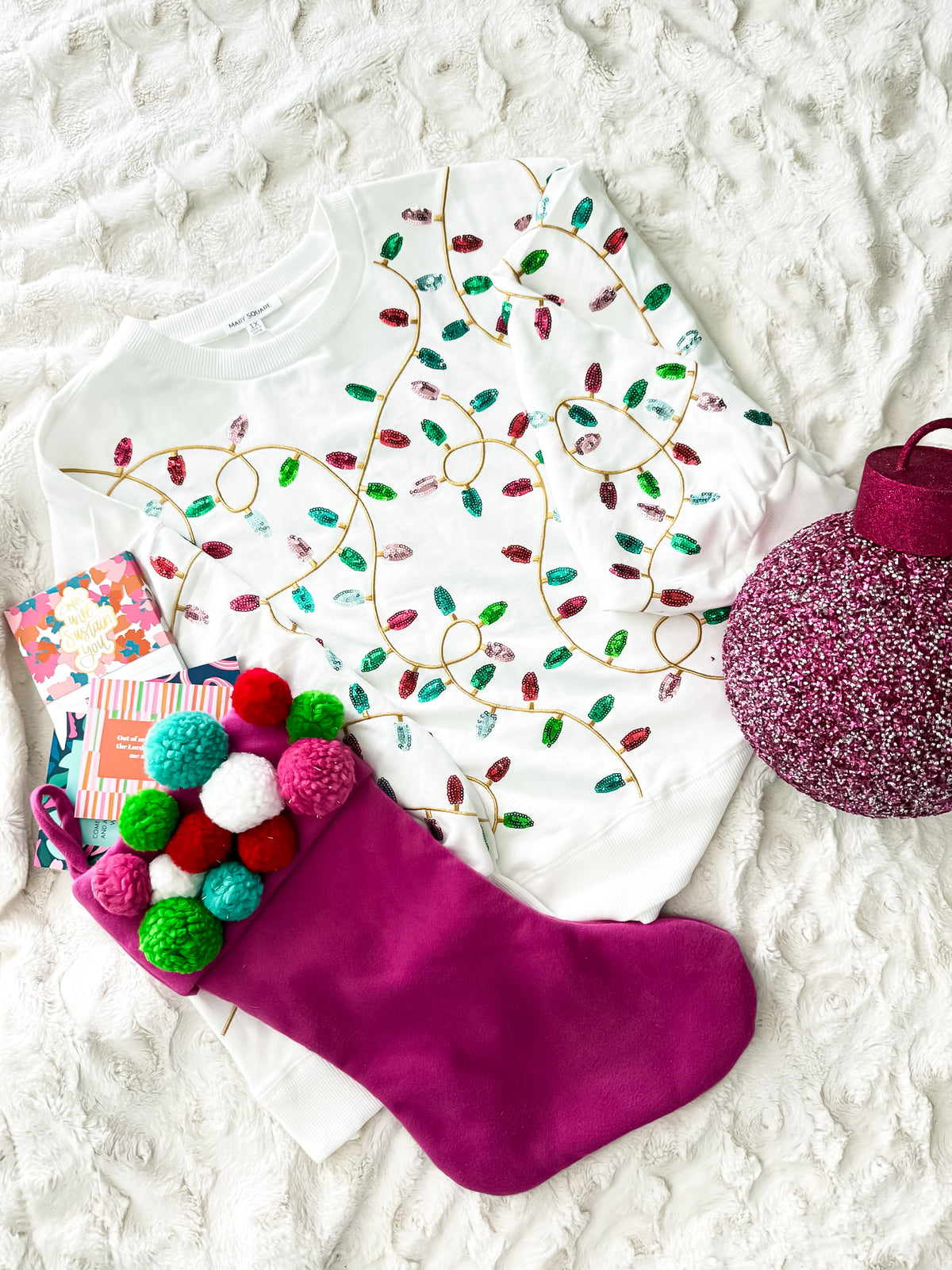 Holly Jolly Lights Sweatshirt