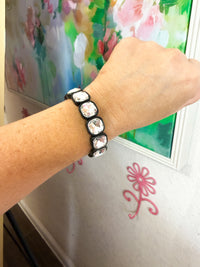 Happy Hues Gem Bracelet - Black