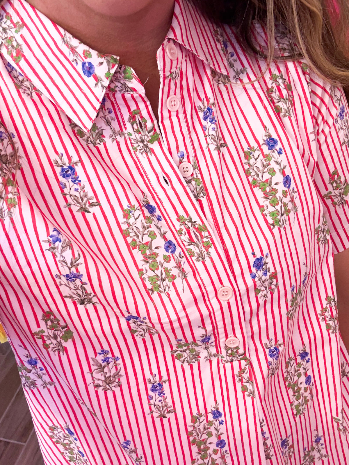 The Garden Stripe Dress