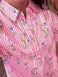 The Garden Stripe Dress
