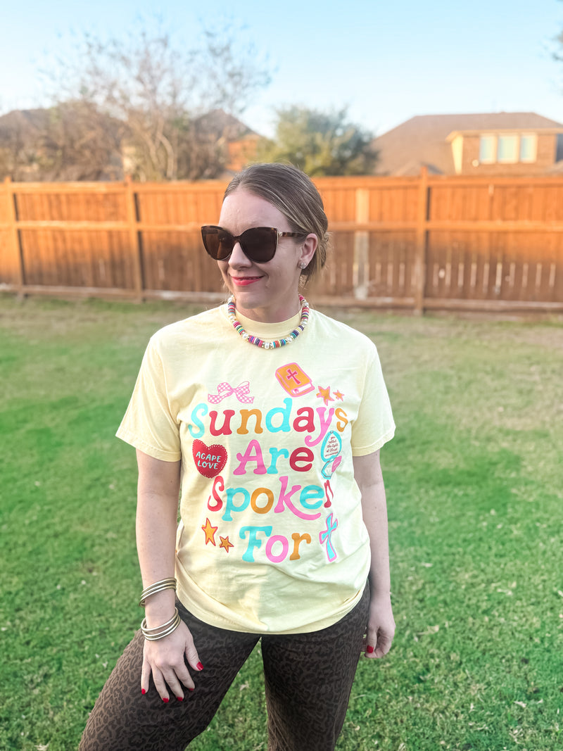 Sunday's Are Spoken For Tee