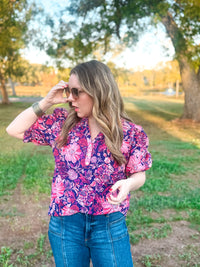 Marlowe High Tea Pink Top