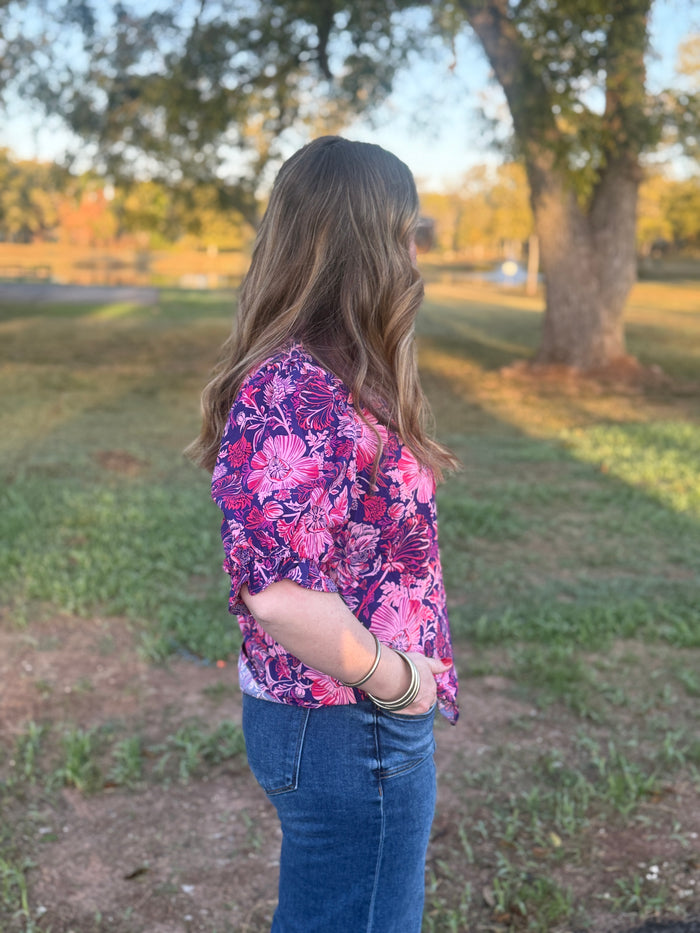 Marlowe High Tea Pink Top