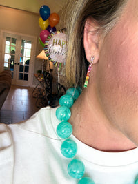 Reese Colorful Hoop Earrings