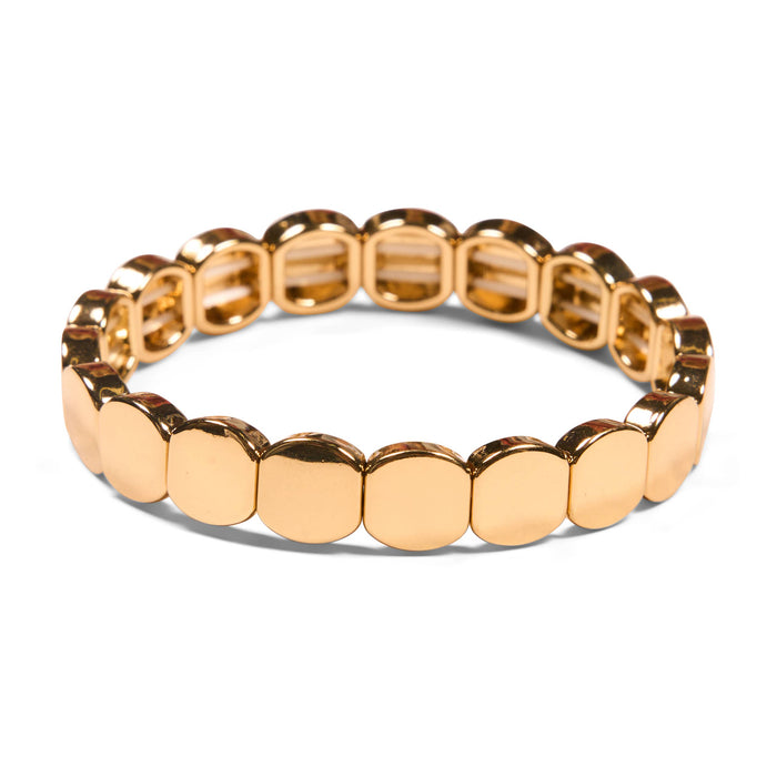 Sweet Tart Tile Bracelets in Gold