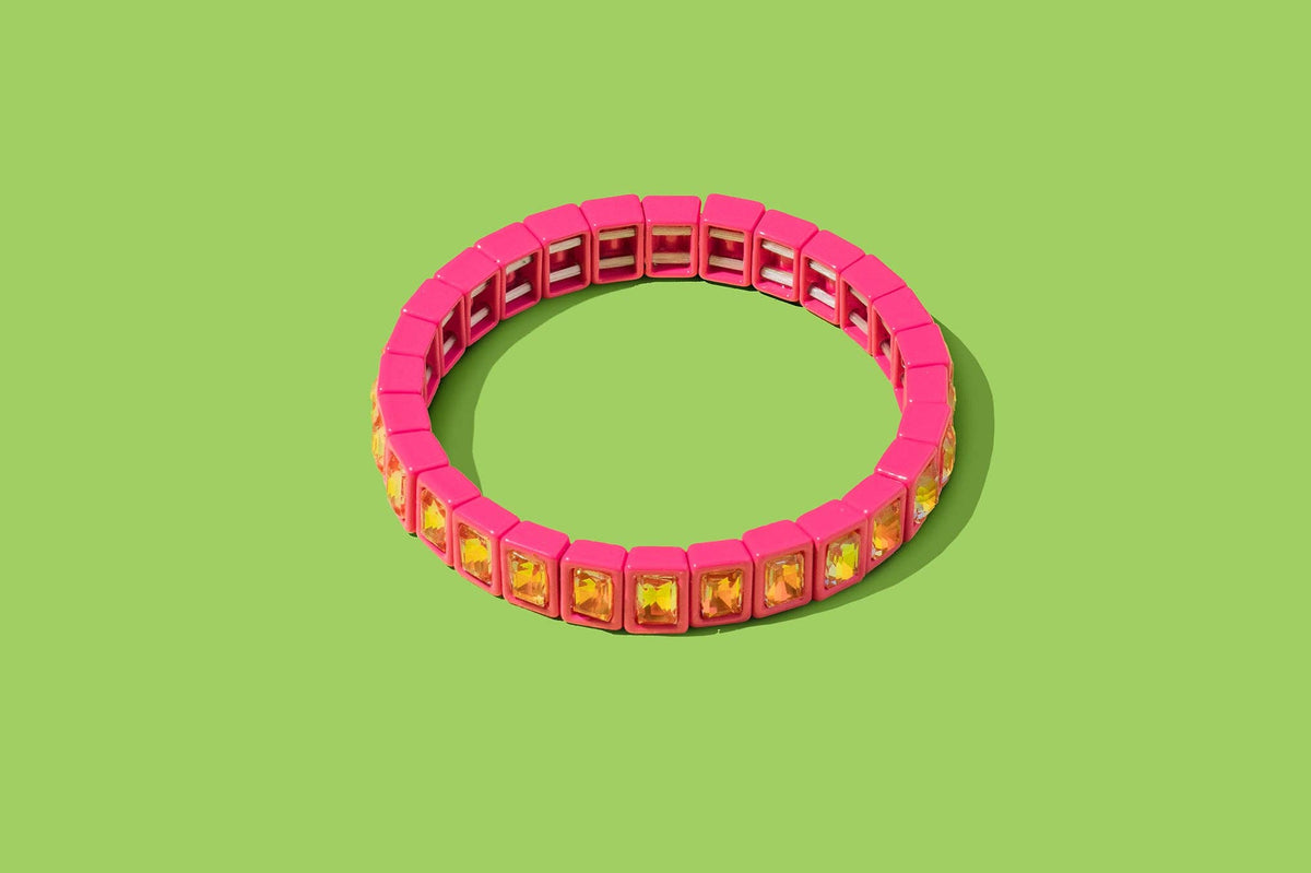 Sprinkle of Joy Pink Bracelet