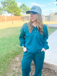 Evergreen Waffle Textured Set