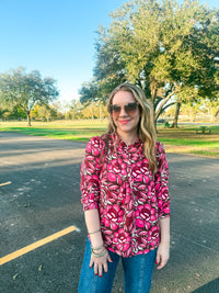 Roxy Lovestruck Pink Charm Top