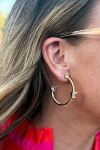 Diva Gold Hoops
