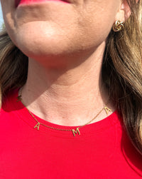 Dear Mama Gold Necklace