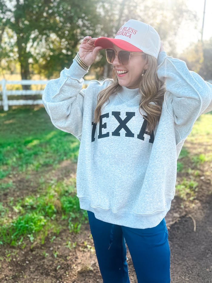 Texas Reversible Mockneck Sweatshirt