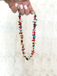 Happy Little Things Heart Necklace