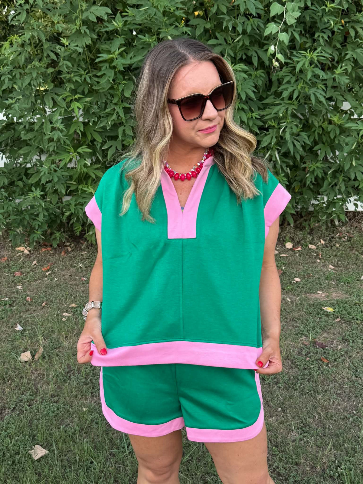 Entro Green & Pink Comfy Set
