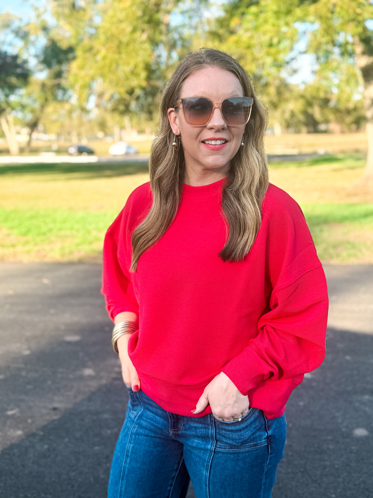 Ruby Rae Ribbed Lounge Set - 2 Colors