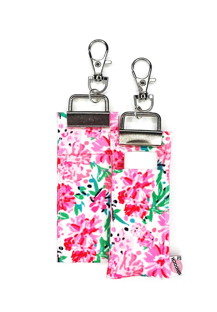 Smooch To Go Lip Balm Holder - Floral Burst