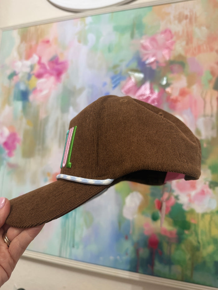 Taylor Elliott Designs Grateful Brown Trucker Hat