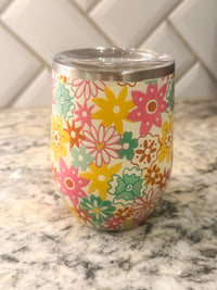 Spring Flowers Insulated Tumbler