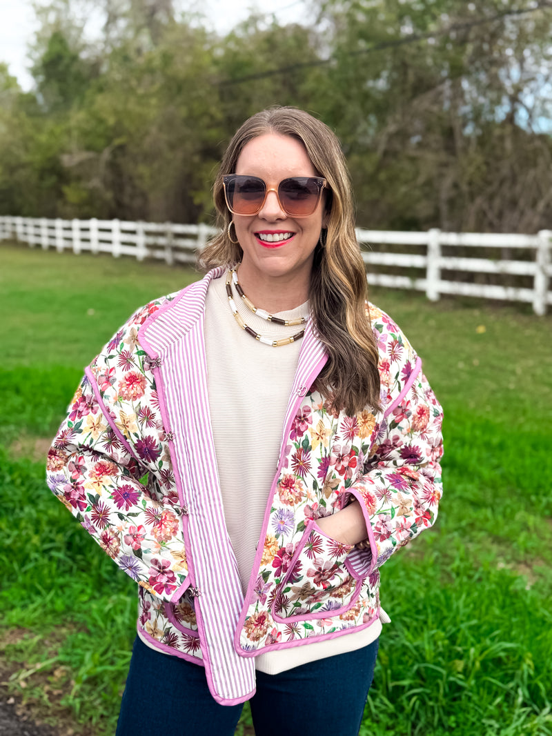 Garden Party Floral Jacket
