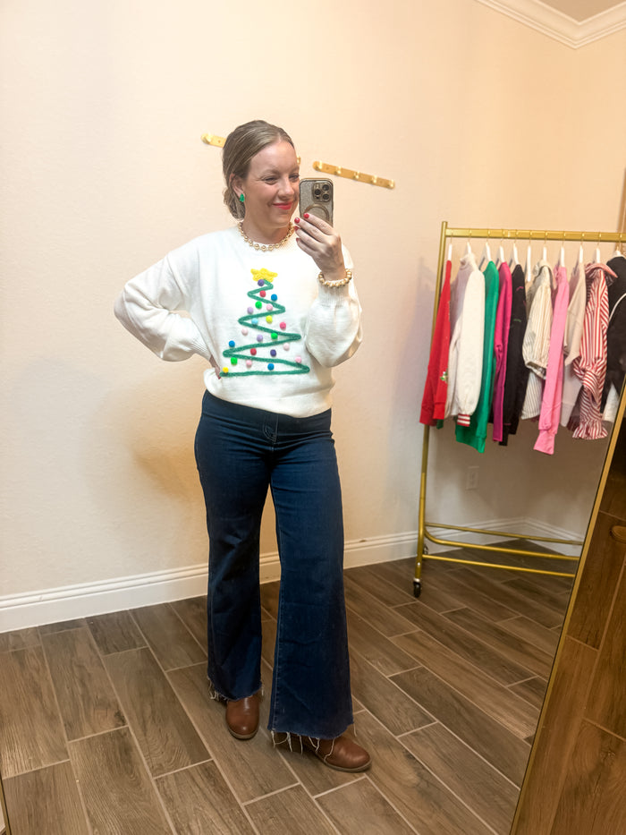 Festive Merry Tree Sweater