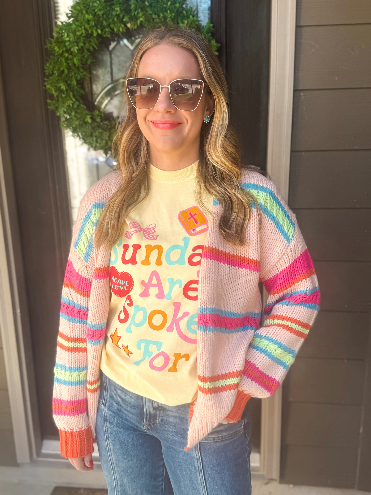 Sundays Are Spoken For Tee - EmClaire Lane