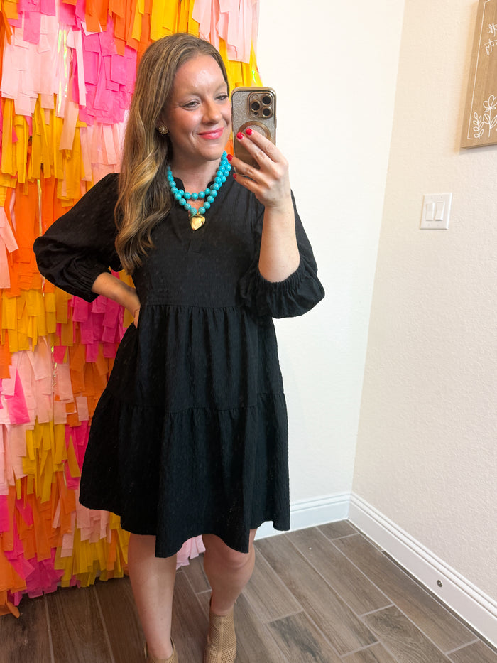 Cooper Classic Black Dress