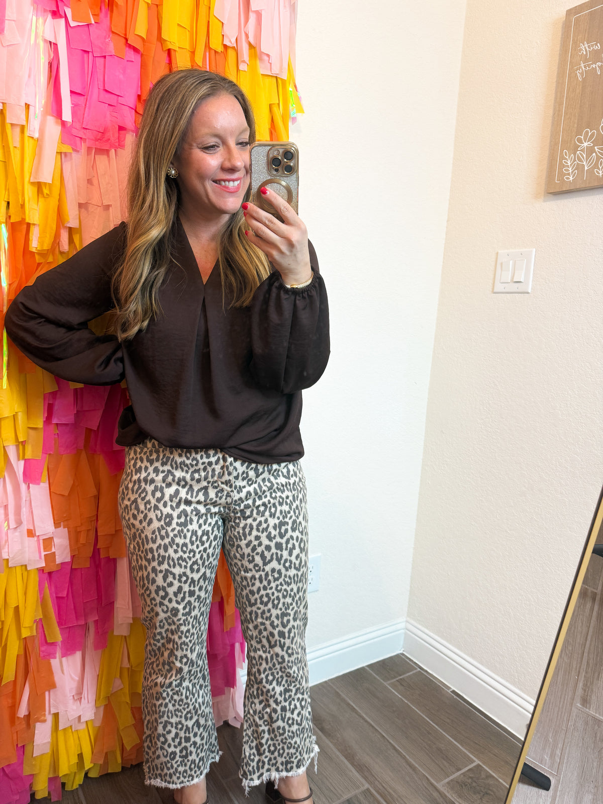 Wild Side Leopard Print Pants