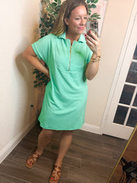 Fresh Mint Pocket Dress