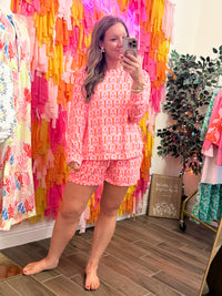 Rosette Charm Pajama Set by Mary Square