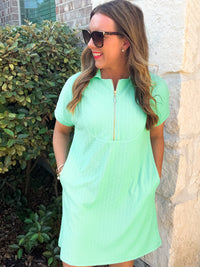 Fresh Mint Pocket Dress