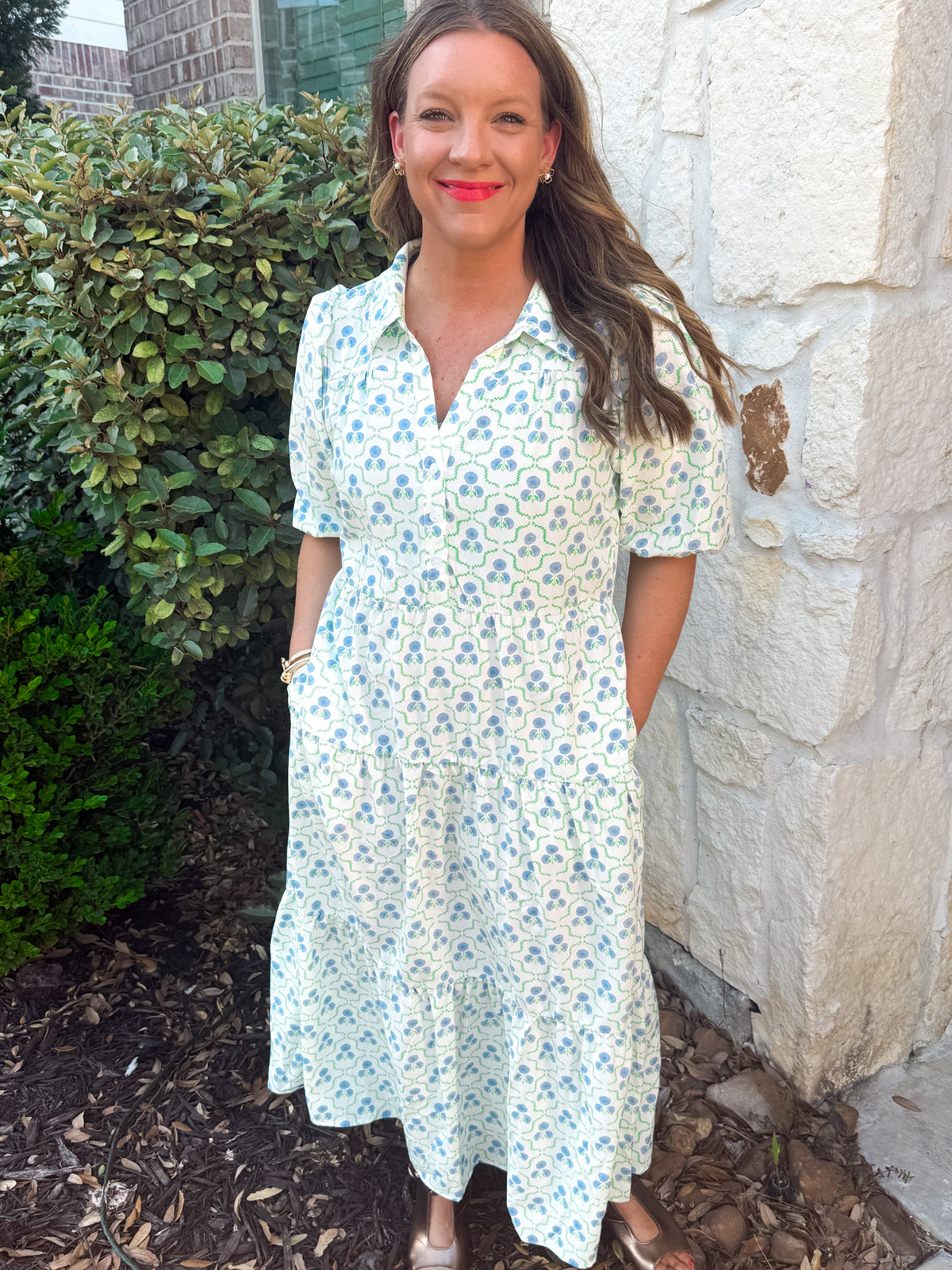 Eloise Sweetbriar Lattice Dress by Mary Square