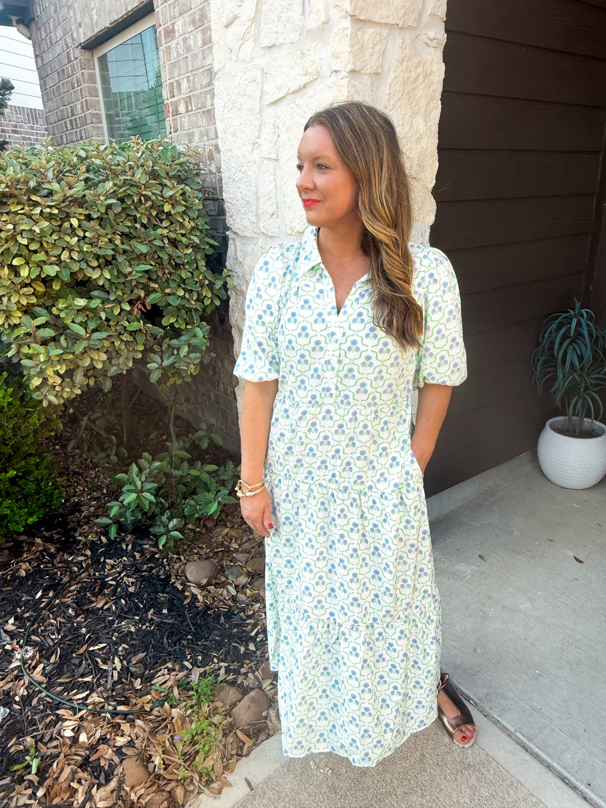 Eloise Sweetbriar Lattice Dress by Mary Square