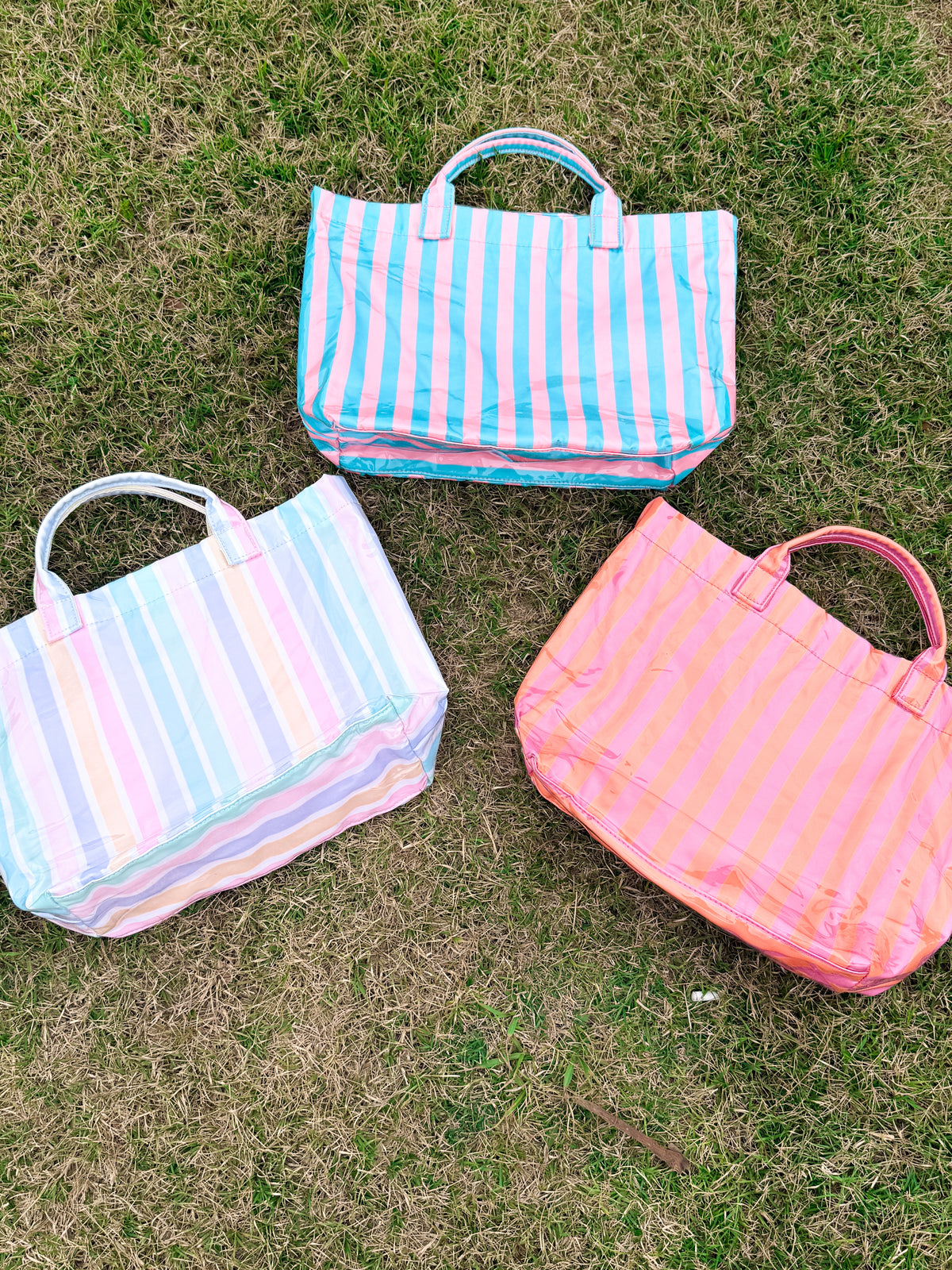 Citrus Crush Stripe Tote