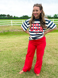 Cardinal Red Pants