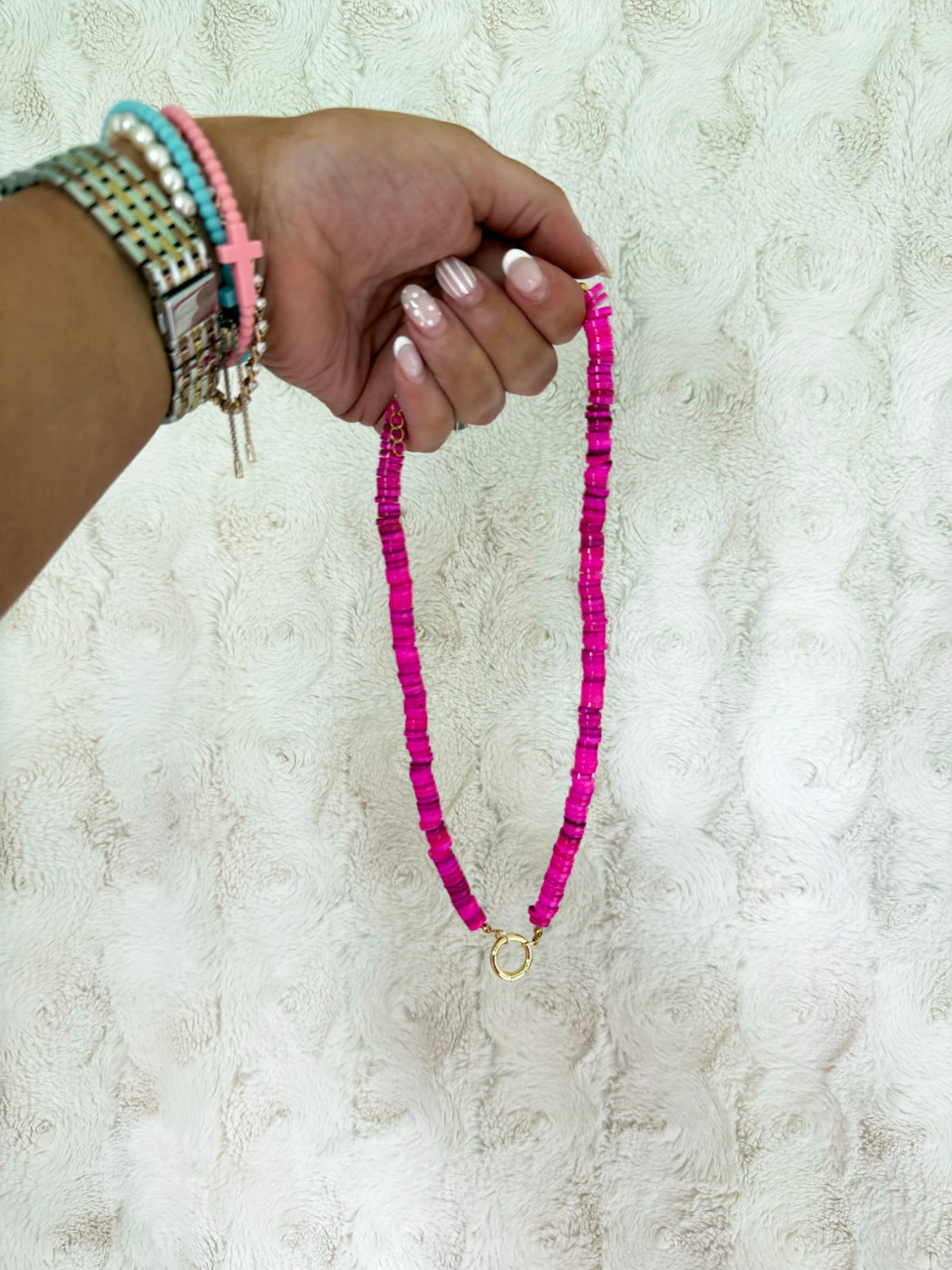 Bubble Pop Gemstone Necklace