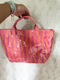 Citrus Crush Stripe Tote