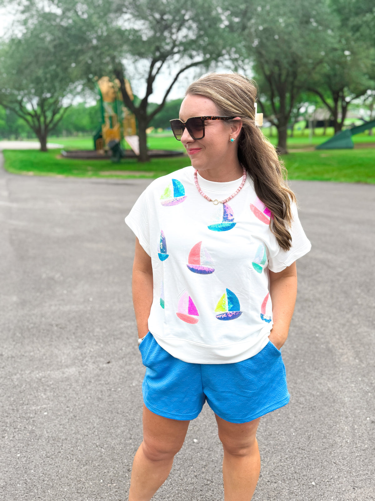 Sail Away Top by Mary Square