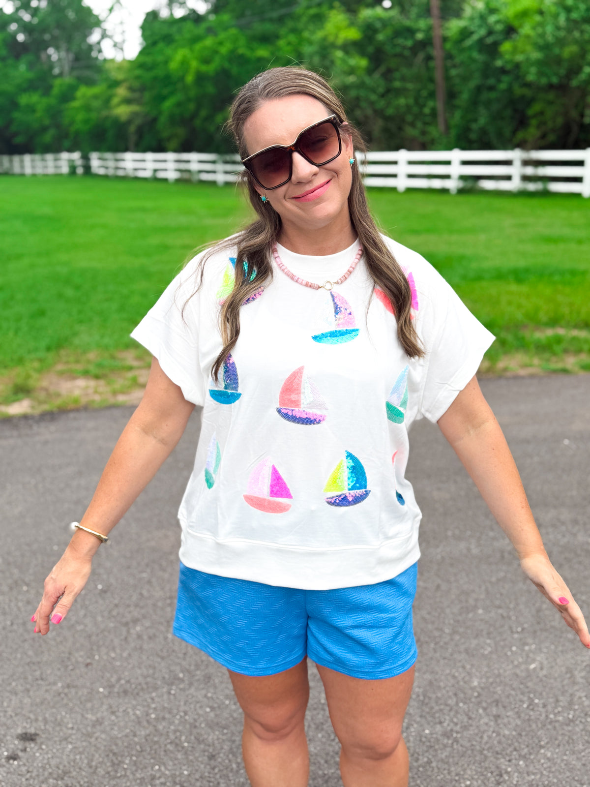 Sail Away Top by Mary Square