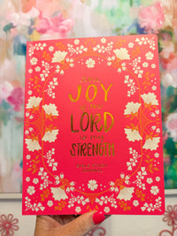 Joy of the Lord Bible Study Journal