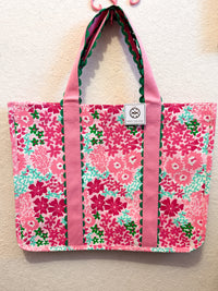 Petal Perfect Tote by Mary Square