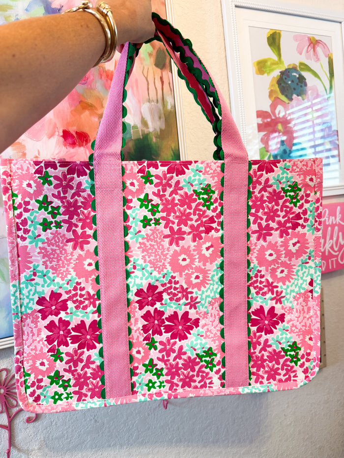 Petal Perfect Tote by Mary Square