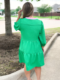 Cooper Dress in Green
