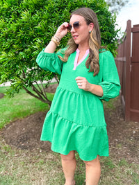 Cooper Dress in Green