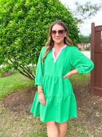 Cooper Dress in Green