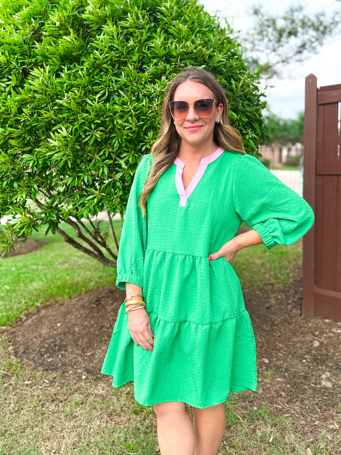 Cooper Dress in Green