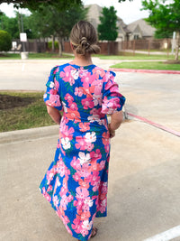 Riley Dress in Petal Pop Blue