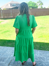 Kinsley Dress in Green